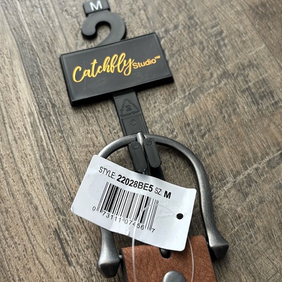 Catchfly Western Hair Hide, silver-tone cross Conchos,removable buckle - Picture 10 of 11